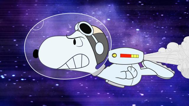 Imagen Snoopy en el espacio 1x6