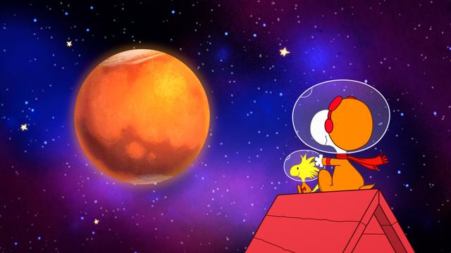 Imagen Snoopy en el espacio 1x12