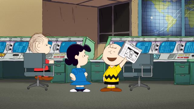 Imagen Snoopy en el espacio 1x10