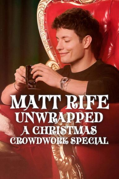 Imagen Matt Rife: Unwrapped - A Christmas Crowd Work Special