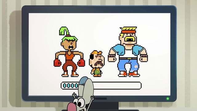 Imagen Boy Girl Dog Cat Mouse Cheese 1x4