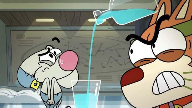 Imagen Boy Girl Dog Cat Mouse Cheese 1x8