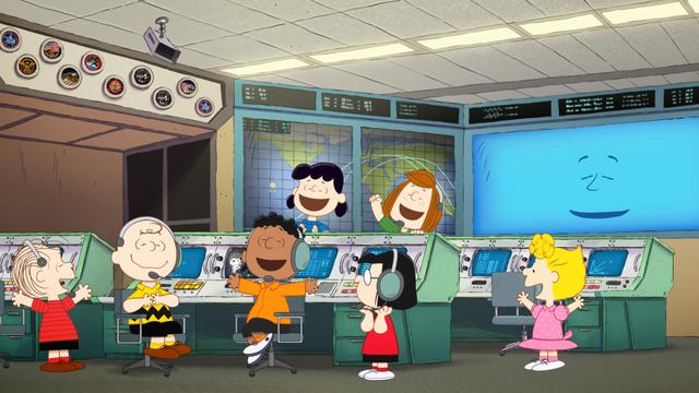 Imagen Snoopy en el espacio 1x9
