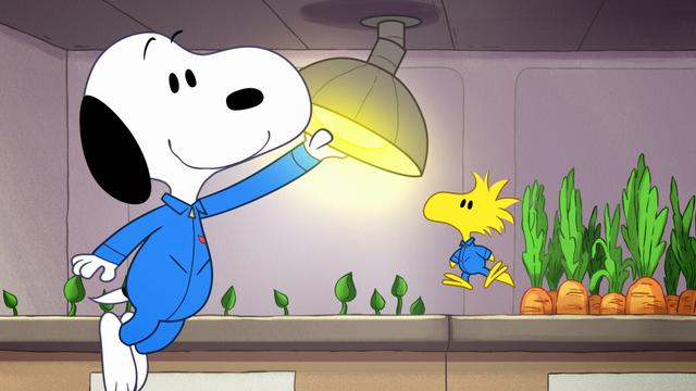 Imagen Snoopy en el espacio 1x5
