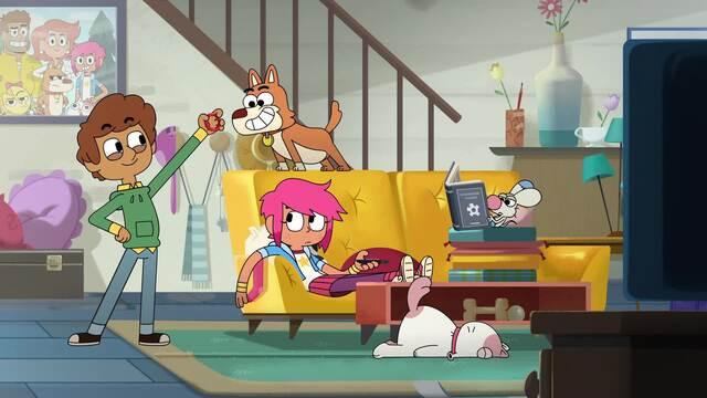 Imagen Boy Girl Dog Cat Mouse Cheese 1x1