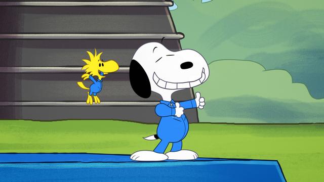 Imagen Snoopy en el espacio 1x7