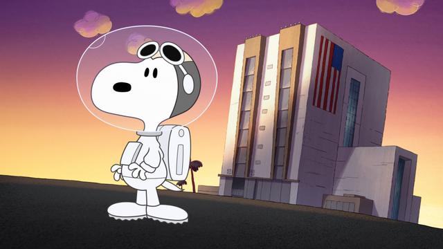 Imagen Snoopy en el espacio 1x4
